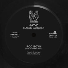 Load image into Gallery viewer, (FNJ-017) Jay-Z Classic Gangster Edits: “Roc Boys (Public Enemy Edit)” & “Blue Magic (Eric B & Rakim Edit)