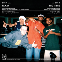 Load image into Gallery viewer, (FNJ-005) Checkmate, Concise & Royce Da 5’9 “R.A.W.” b/w "Big Time"