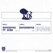 Load image into Gallery viewer, (FNJ-006) k-os “Superstar Pt. Zero” b/w "Supernovas"