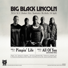 Load image into Gallery viewer, (FNJ-007) Big Black Lincoln “Pimpin’ Life” b/w "All Of You (Extended Mix)"
