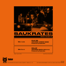 Load image into Gallery viewer, (FNJ-028) Saukrates Brick House 45: "Play Dis" feat. Common" b/w "Rollin'" feat. Masta Ace & O.C.