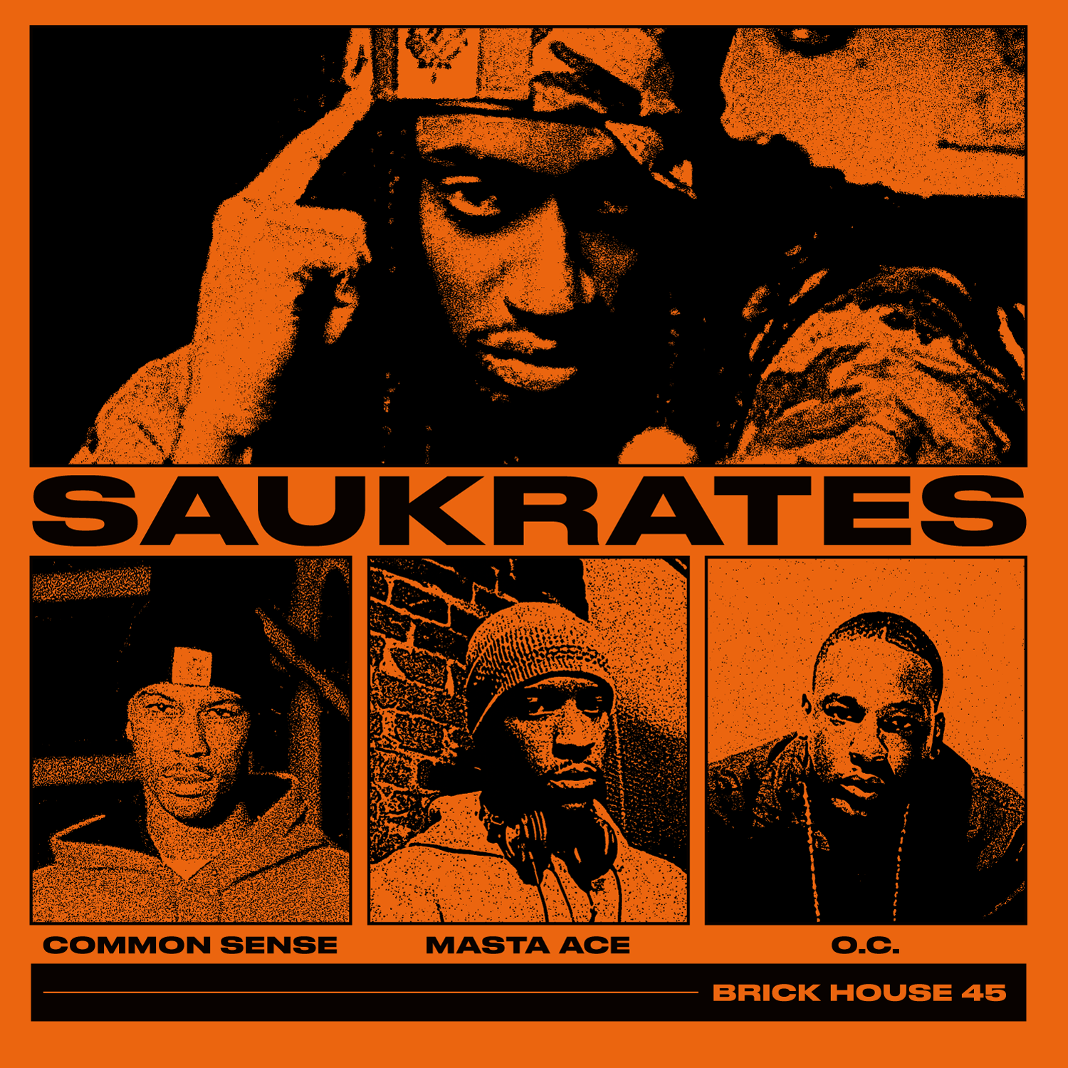 (FNJ028) Saukrates Brick House 45 "Play Dis (feat. Common) b/w "Roll