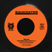 Load image into Gallery viewer, (FNJ-028) Saukrates Brick House 45: "Play Dis" feat. Common" b/w "Rollin'" feat. Masta Ace & O.C.