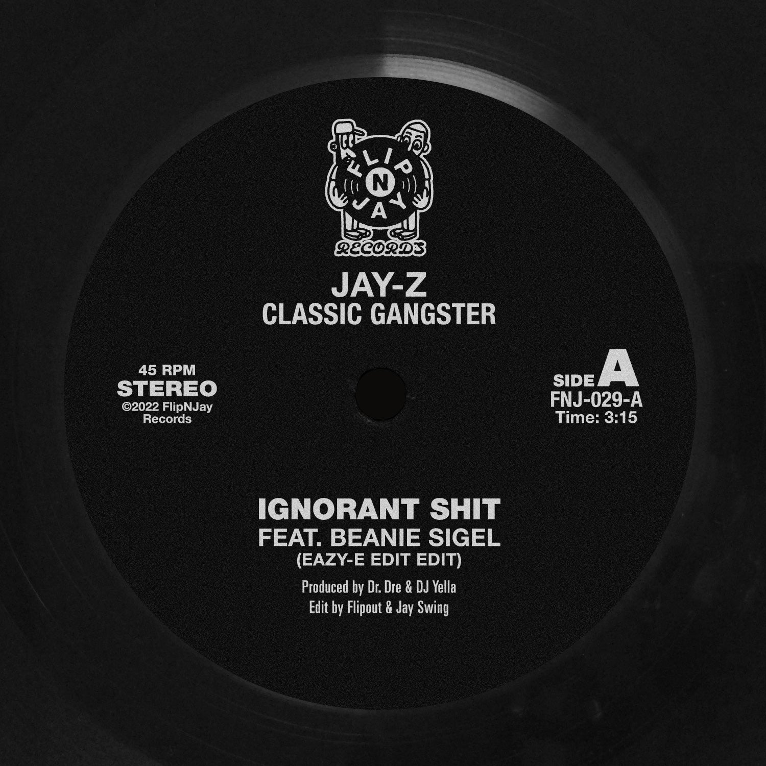 FNJ-029) Jay-Z Classic Gangster Edits: “Ignorant Shit (Eazy-E Edit