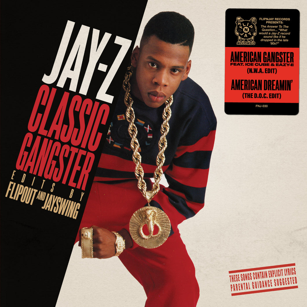 (FNJ-030) Jay-Z Classic Gangster Edits: “American Gangster (N.W.A. EDIT)” & “American Dreamin' (The DO.C. EDIT)