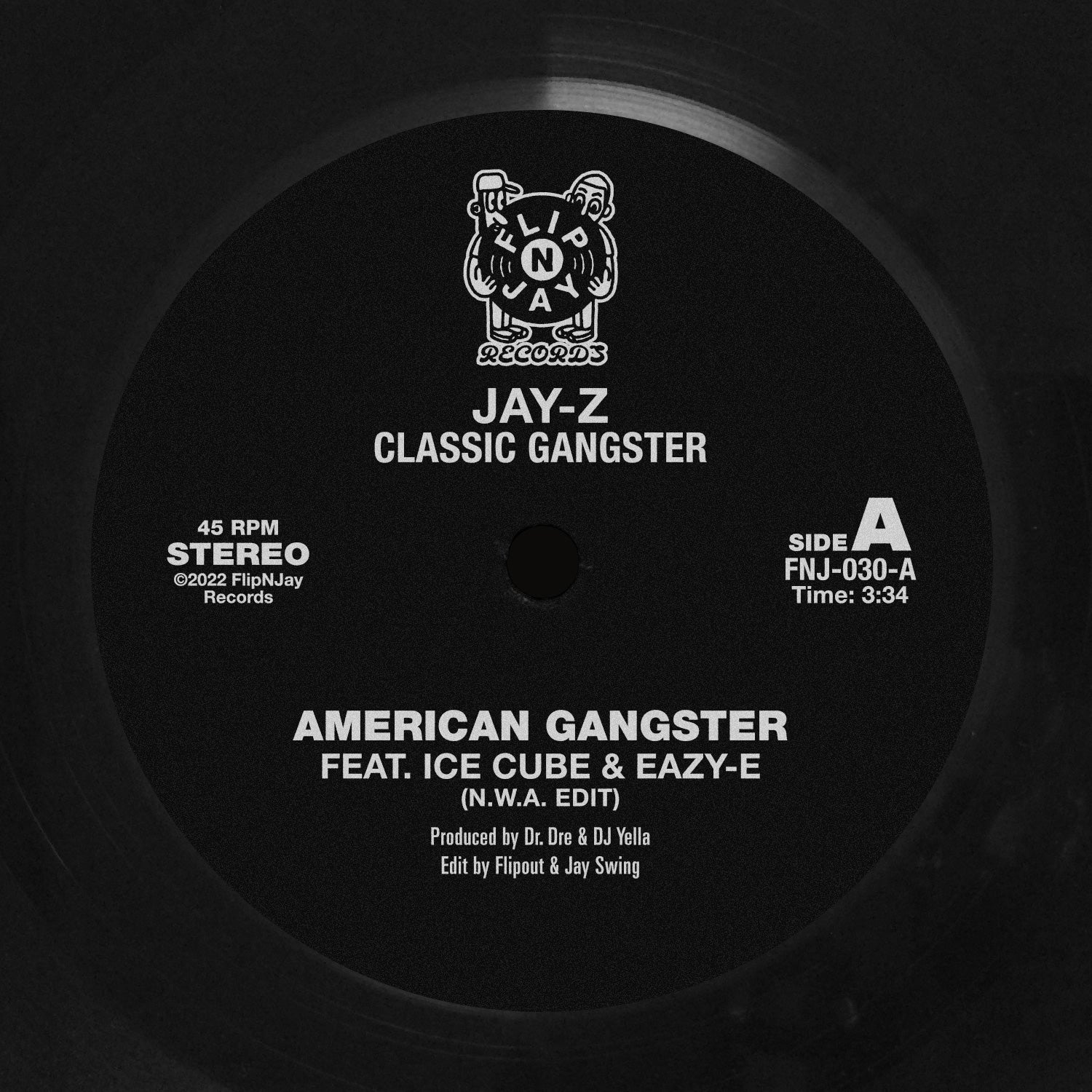 FNJ-030) Jay-Z Classic Gangster Edits: “American Gangster (N.W.A.