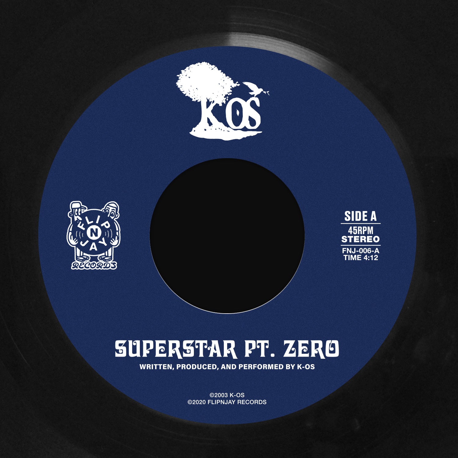 FNJ-006) k-os “Superstar Pt. Zero” b/w 