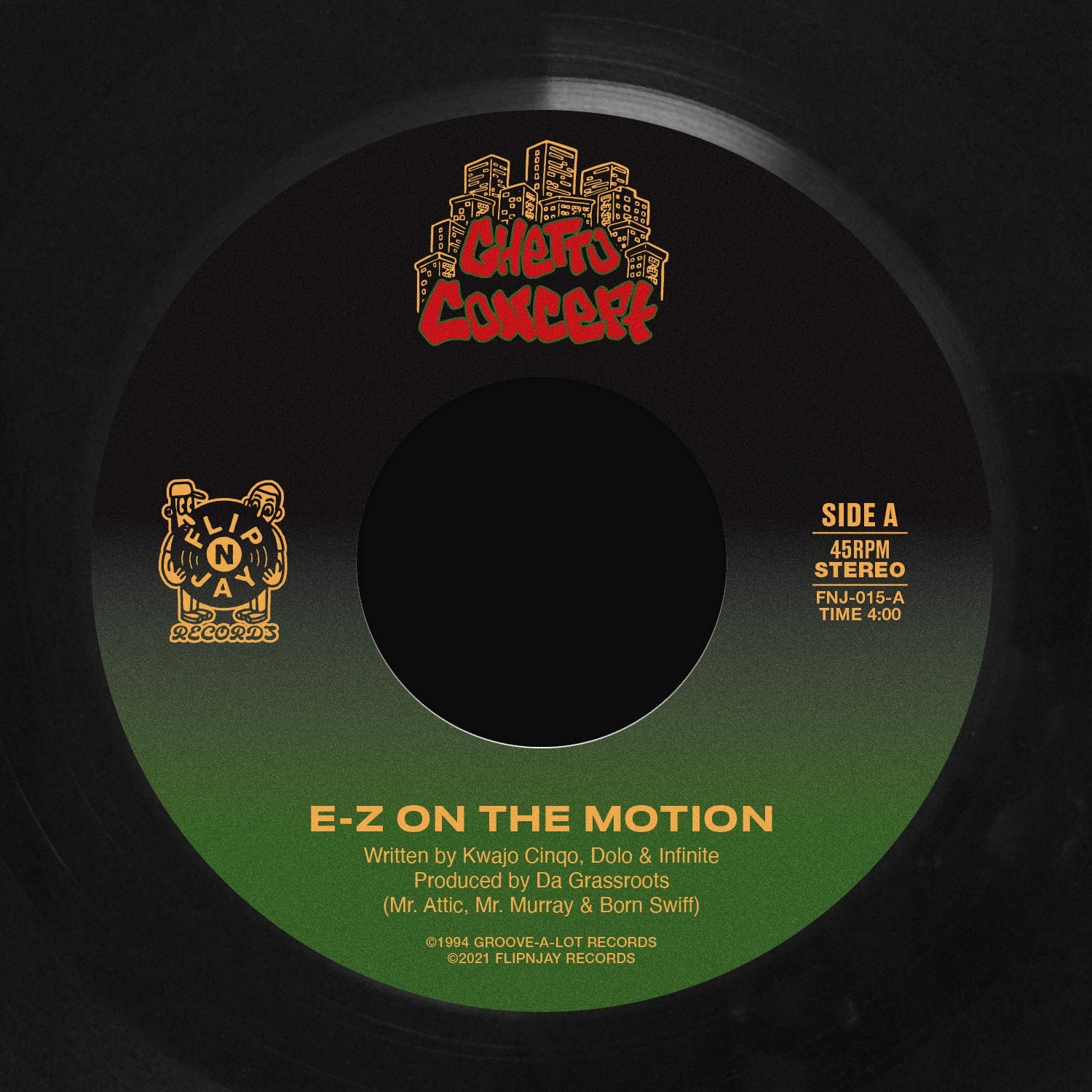 FNJ-015) Ghetto Concept “EZ On The Motion” b/w 